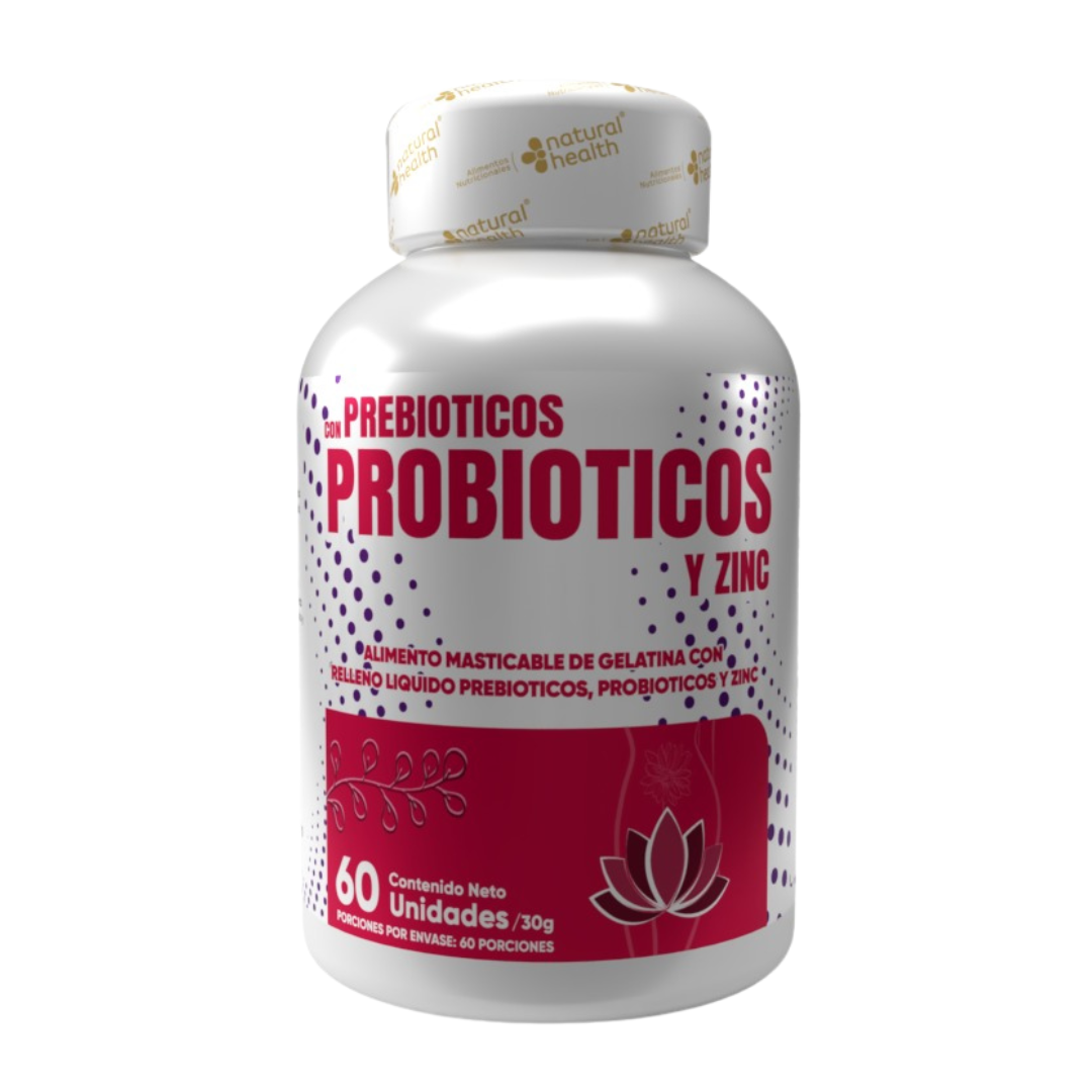 Probióticos y Zinc Natural